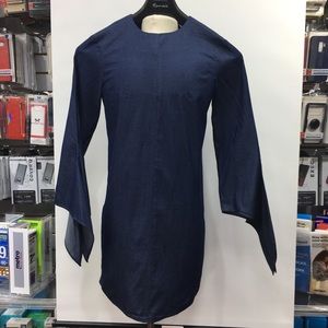 Tibi Seafarer Lightweight Denim Top